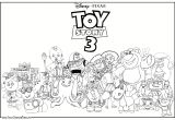 Coloriage toys Story 4 Fourchette Coloriage toy Story