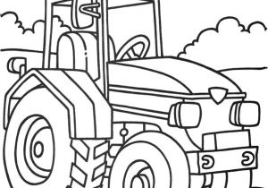 Coloriage Tracteur à Imprimer Gratuitement Coloriage Ferme Tracteur