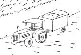 Coloriage Tracteur Et Remorque à Imprimer Gratuit Dessins Et Coloriages 5 Coloriages De Tracteurs En Ligne   Imprimer