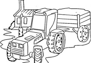 Coloriage Tracteur Et Remorque Coloriage  Dessiner Tracteur Fendt