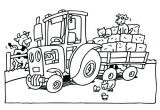 Coloriage Tracteur Et Remorque Coloriage De Tracteur A Imprimer Coloriage Tracteur A Imprimer
