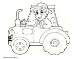 Coloriage Tracteur Gratuit A Imprimer Dessin De Tracteur 9
