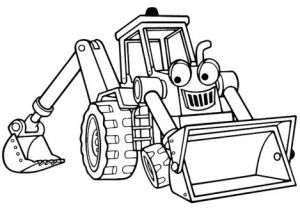 Coloriage Tracteur Pelleteuse Coloriage Tracteur Agricole