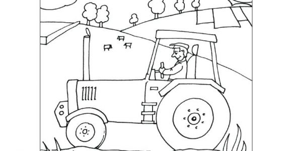 Coloriage Tracteur tom Avec Fourche Coloriage Tracteur Agricole A Imprimer Gratuit Coloriage Tracteur