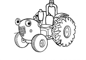 Coloriage Tracteur tom Avec Fourche Coloriage Tracteur   Imprimer