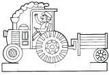 Coloriage Tracteur tom Jules Coloriage Tracteur Avec Remorque Dessin A Imprimer astradstinfo