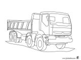 Coloriage Tractopelle Camion Coloriages Coloriage D Un Camion De Chantier Fr Hellokids