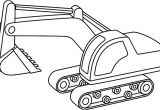 Coloriage Tractopelle Camion Tractopelle A Colorier Et A Imprimer