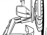 Coloriage Tractopelle En Ligne Coloriage Engins De Chantier Pelleteuse Chenilles