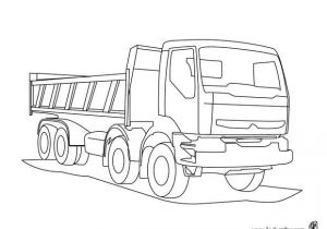 Coloriage Tractopelle En Ligne Coloriages Coloriage D Un Camion De Chantier Fr Hellokids