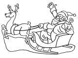 Coloriage Traineau Du Pere Noel A Imprimer Coloriage De Rennes Du Pere Noel Coloriage Du Renne De Nol