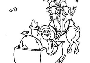 Coloriage Traineau Du Père Noel Coloriage Pour Les Enfants Du Pere Noel