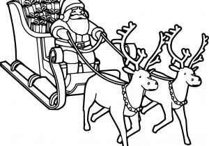 Coloriage Traineau Du Père Noel Traineau Pere Noel Coloriage Kbacha