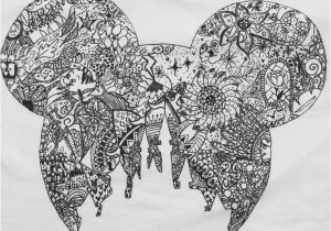 Coloriage Tres Difficile A Imprimer Dessin A Imprimer De Mandala Disney