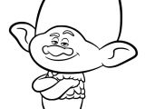 Coloriage Troll A Imprimer Coloriage Branch From Trolls Dessin