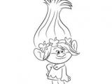 Coloriage Trolls Poppy Et Branche Les Trolls Cliquez Sur Les Liens Pour Acceder Aux Fichiers Les