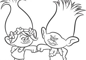 Coloriage Trolls Poppy Et Branche Trolls Movie Coloring Pages