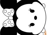 Coloriage Tsum Tsum Mickey Tsum Tsum Minnie 720×920 Coloriages