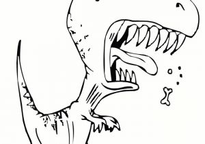 Coloriage Tyrannosaure En Ligne Coloriage Le Dinosaure Drôle Dessin Gratuit à Imprimer