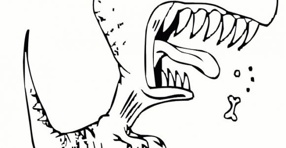 Coloriage Tyrannosaure En Ligne Coloriage Le Dinosaure Drôle Dessin Gratuit à Imprimer