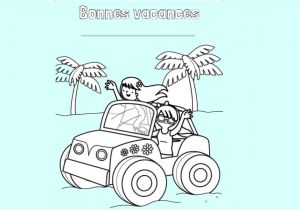 Coloriage Vacances D été Imprimer 20 Coloriages Pour Fêter Les Vacances D été