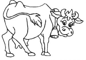 Coloriage Vache à Imprimer Gratuit Coloriage Vache Jecolorie