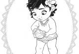 Coloriage Vaiana Bebe A Imprimer Coloriage Vaiana Waialiki Bebe Jecolorie
