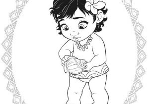 Coloriage Vaiana Bebe A Imprimer Coloriage Vaiana Waialiki Bebe Jecolorie