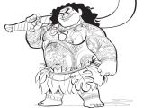 Coloriage Vaiana Gratuit En Ligne Coloriage Maui Du Disney Vaiana Dessin