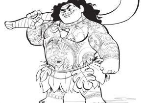 Coloriage Vaiana Gratuit En Ligne Coloriage Maui Du Disney Vaiana Dessin