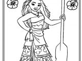 Coloriage Vaiana Gratuit En Ligne Vaiana   Colorier Pour Gommettes En Couleur