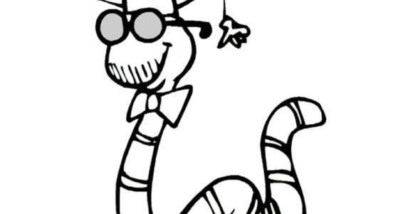 Coloriage Ver De Terre Coloriage Ver De Terre A Imprimer Gratuit