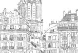 Coloriage Ville De Paris Dessins Et Coloriages 5 Coloriages De Paris En Ligne à
