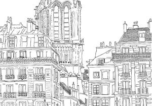 Coloriage Ville De Paris Dessins Et Coloriages 5 Coloriages De Paris En Ligne à