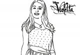 Coloriage Violetta Disney A Imprimer De Coloriages Portrait De Violetta Jeux De Coloriage