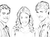 Coloriage Violette A Imprimer Gratuit Coloriage Violetta Gratuit   Imprimer