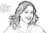 Coloriage Violette A Imprimer Gratuit Coloriage Violetta Gratuit   Imprimer