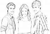 Coloriage Violette A Imprimer Gratuit Coloriage Violetta Leon