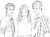 Coloriage Violette A Imprimer Gratuit Coloriage Violetta Leon