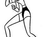 Coloriage Violette Indestructible Dessins De Les Indestructibles   Colorier