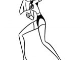 Coloriage Violette Indestructible Les Indestructibles Disney 1 Coloriage Les Indestructibles