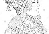 Coloriage Visage Femme 373 Best Coloriages Visages Images On Pinterest