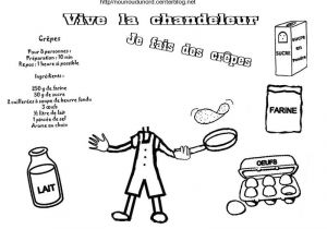 Coloriage Vive La Chandeleur Coloriages Crepes Chandeleur