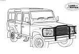 Coloriage Voiture 4 4 Coloriage 4 X 4 Land Rover Dessin Gratuit à Imprimer