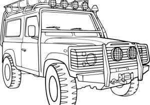 Coloriage Voiture 4 4 Coloriage Voiture 4×4 à Imprimer