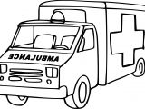 Coloriage Voiture Ambulance Coloriage Ambulance   Imprimer