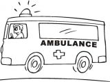 Coloriage Voiture Ambulance Coloriage Ambulance
