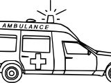 Coloriage Voiture Ambulance Coloriage Ambulance Samu   Imprimer