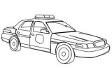 Coloriage Voiture De Police à Imprimer Coloriage Voiture De Police Americaine
