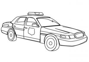Coloriage Voiture De Police à Imprimer Coloriage Voiture De Police Americaine